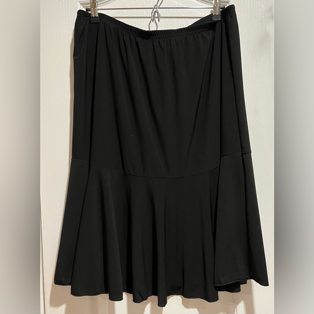 Carol Rose polyester blend skirt size 1X - new with tags